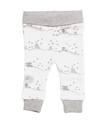 Pantaloni Natur bianco per prematuro