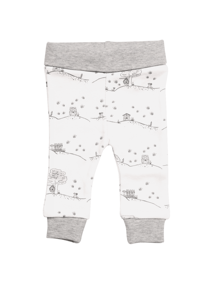 Pantaloni Natur bianco per prematuro